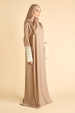 Side Open Prayer Dress with Smocking product image 2