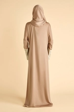 Side Open Prayer Dress with Smocking product image 4