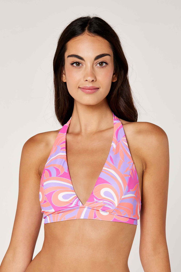 Retro-Print Swim Bra product image 1