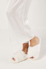 Open Toe Fluffy Slippers product image 1