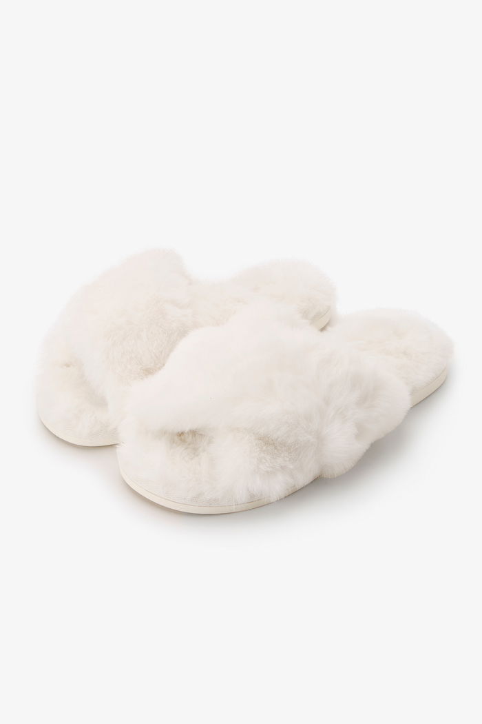 Open Toe Fluffy Slippers product image 2