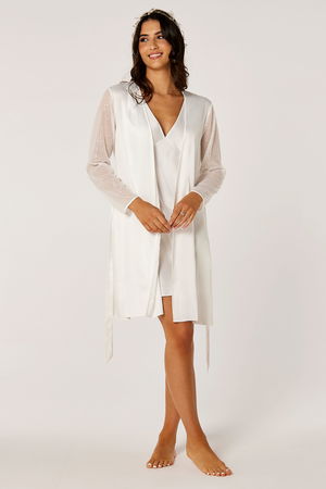 Bridal Short Slip and Robe Set product image