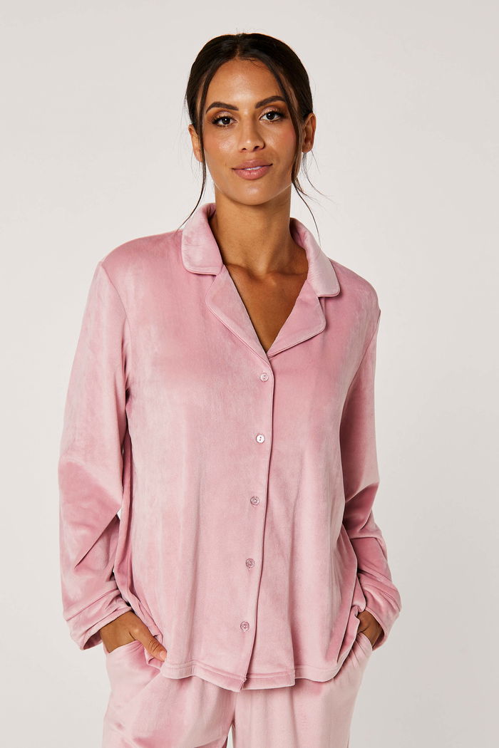 Fleece Pyjama Set with a Classic Cut product image 3