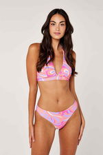 Retro-Print Swim Bra product image 2