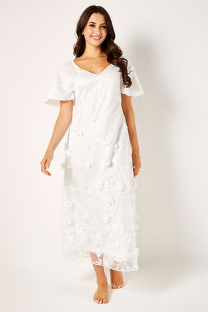 Chiffon Dress with Flowers product image