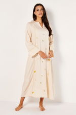 Embroidered Maxi Kaftan with Golden Details product image 1