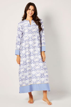 Wide Cut and Long Sleeves Maxi Printed Kaftan product image